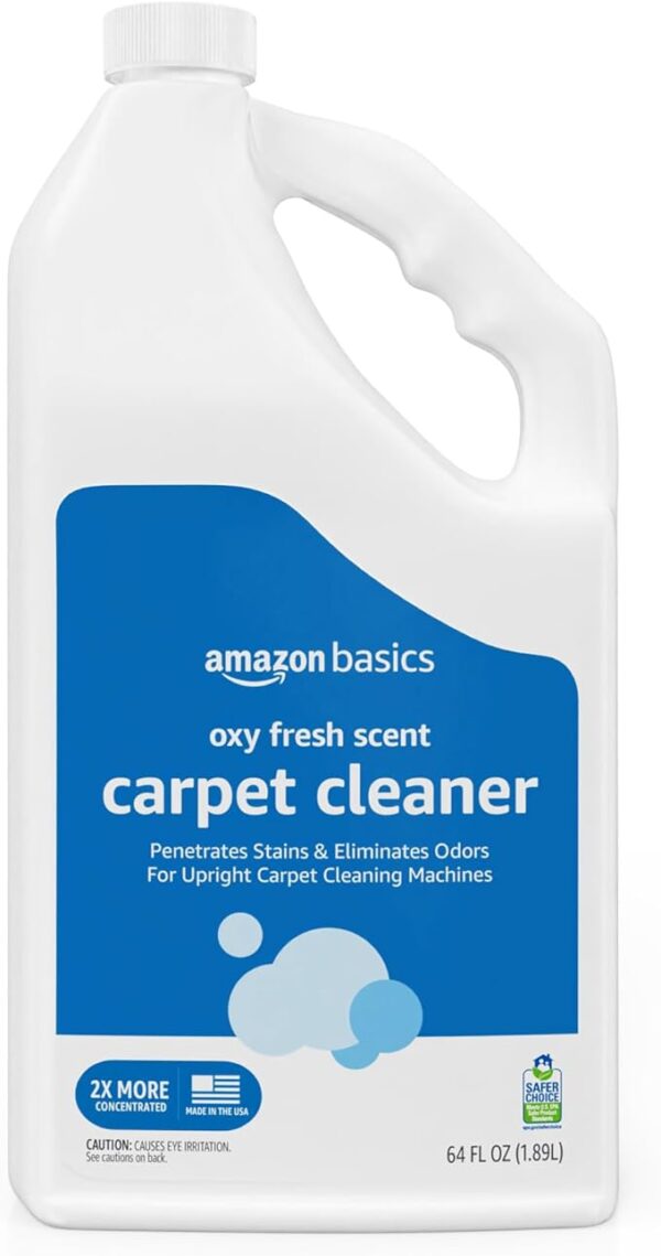 Carpet Cleaner, Carpet Stain Remover, Fresh Scent, 64 fl oz