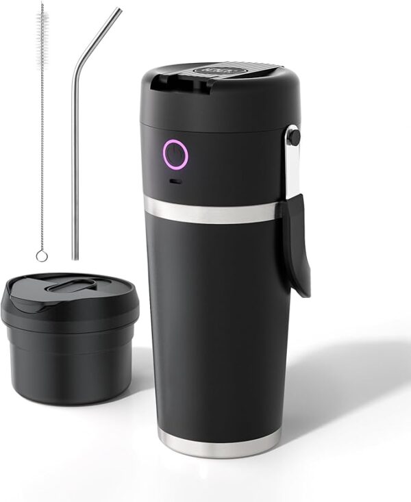 Portable Blender with Insulated Cup, Personal Blender for Smoothies