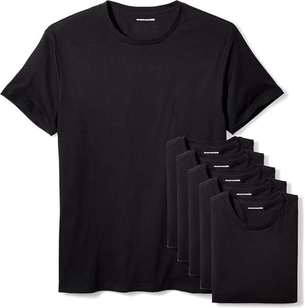 Men's Crewneck Undershirt, Pack of 6